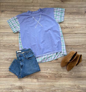 Farm Girl Plaid Top